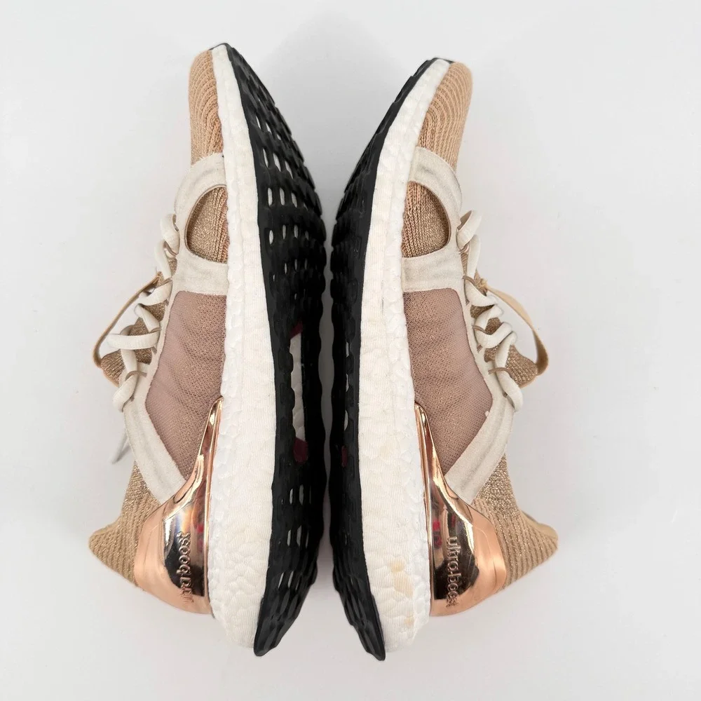 Adidas X Stella McCartney Ultraboost Raw Pink Rose Gold Sneakers 7.5